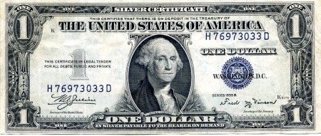 ONE DOLLAR 1935B